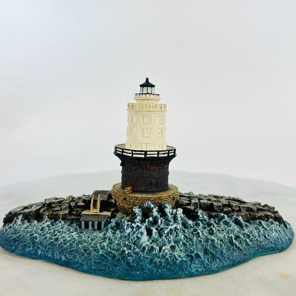 Vtg Lighthouse Harbour Of Refuge Light De By The Danbury Coastal Decor Nautical - Picture 5 of 8